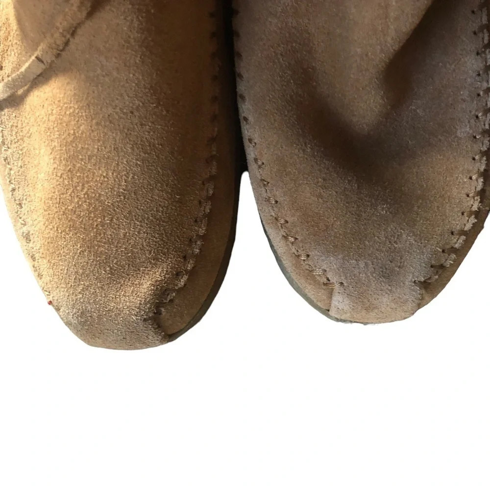 Skechers Women's BOBS Earthwise Bootie Brown Suede Size 9 Fall/Winter Boot
